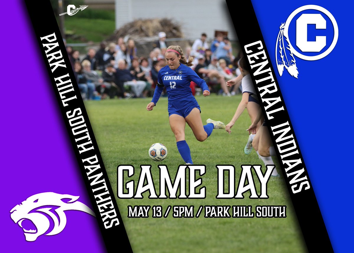 Postseason soccer on deck for <a href="/IndiansChs/">CHS Indians Girls Soccer</a> !
Your Lady Indians take on Park Hill South this afternoon. Best of luck ladies! #bringthenoyes <a href="/CHS_Indians/">St. Joe Central HS</a> <a href="/DCLau5/">David Lau</a> <a href="/chsabc2015/">CHS Booster Club🌟</a> <a href="/SJNPSports/">News-Press NOW Sports</a> <a href="/KQ2SPORTS/">KQ2Sports</a> @TommyKFEQ <a href="/cliffnotes_pod/">Cliff Notes Podcast</a>