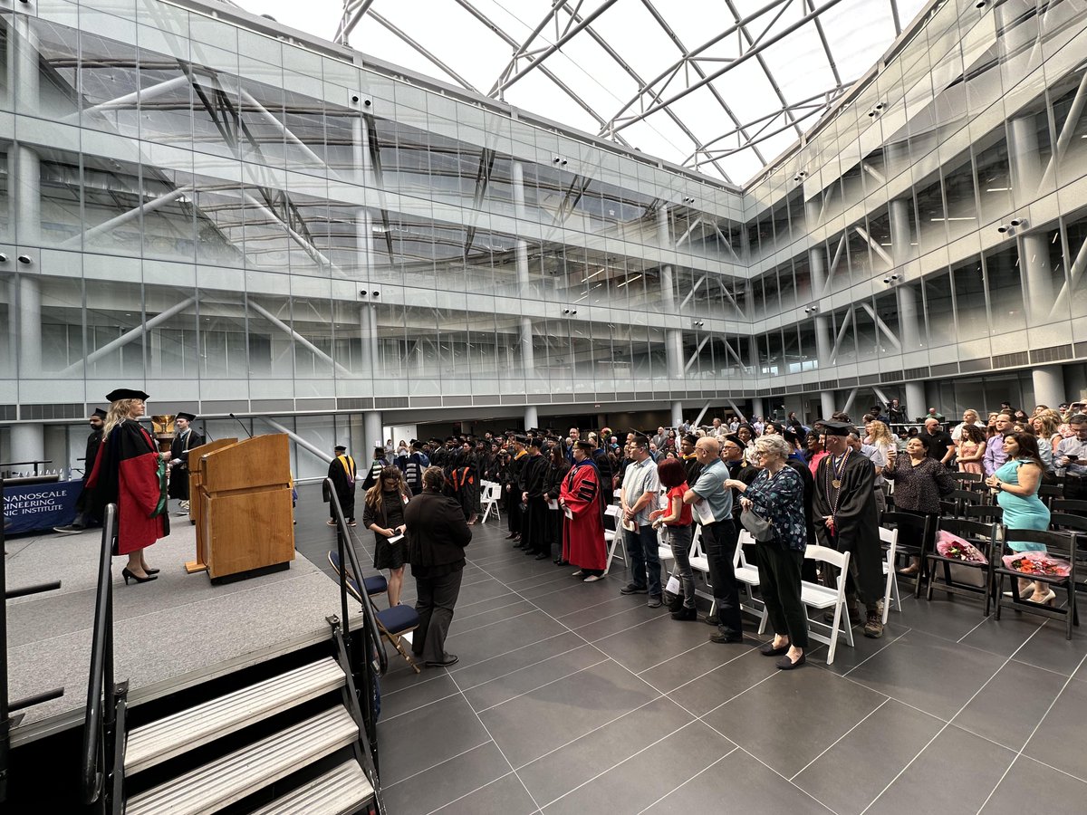 CNSE's tweet photo. Yesterday, SUNY Poly celebrated the College of Nanoscale Science and Engineering graduates, who received their doctoral, master's, and bachelor's degrees. 🎓 Congratulations, class of 2023! #sunypolygrad #sunypoly #cnse #albany https://t.co/dxULSXX5vm