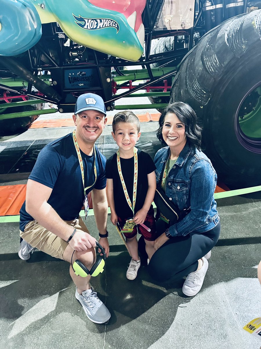 ChewieInNE's tweet photo. Looking forward to our first #HotWheelsMonsterTrucksLive https://t.co/1jUqC6lsfd