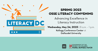 OSSEDC's tweet photo. The Spring 2023 OSSE Literacy Convening features national experts including @PeterMDeWitt and @JadeSpecialED. You can learn more about the convening and register here: https://t.co/W1vENxjQEq #LiteracyDC https://t.co/Tcz13GifbE