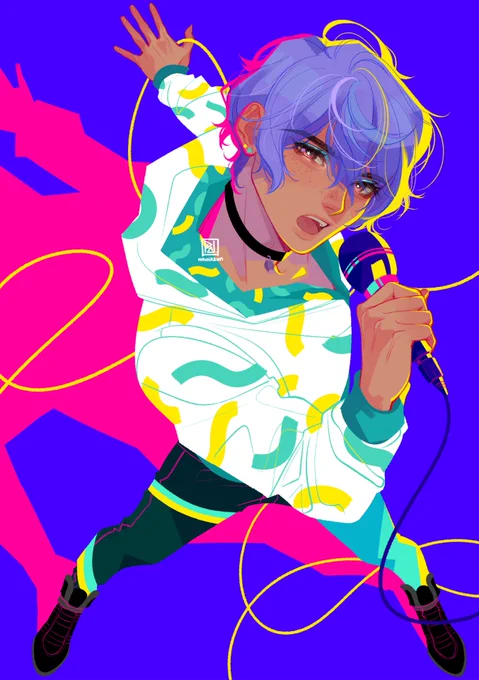 turn up the volume!!!   finished this comm for my friend candy 
