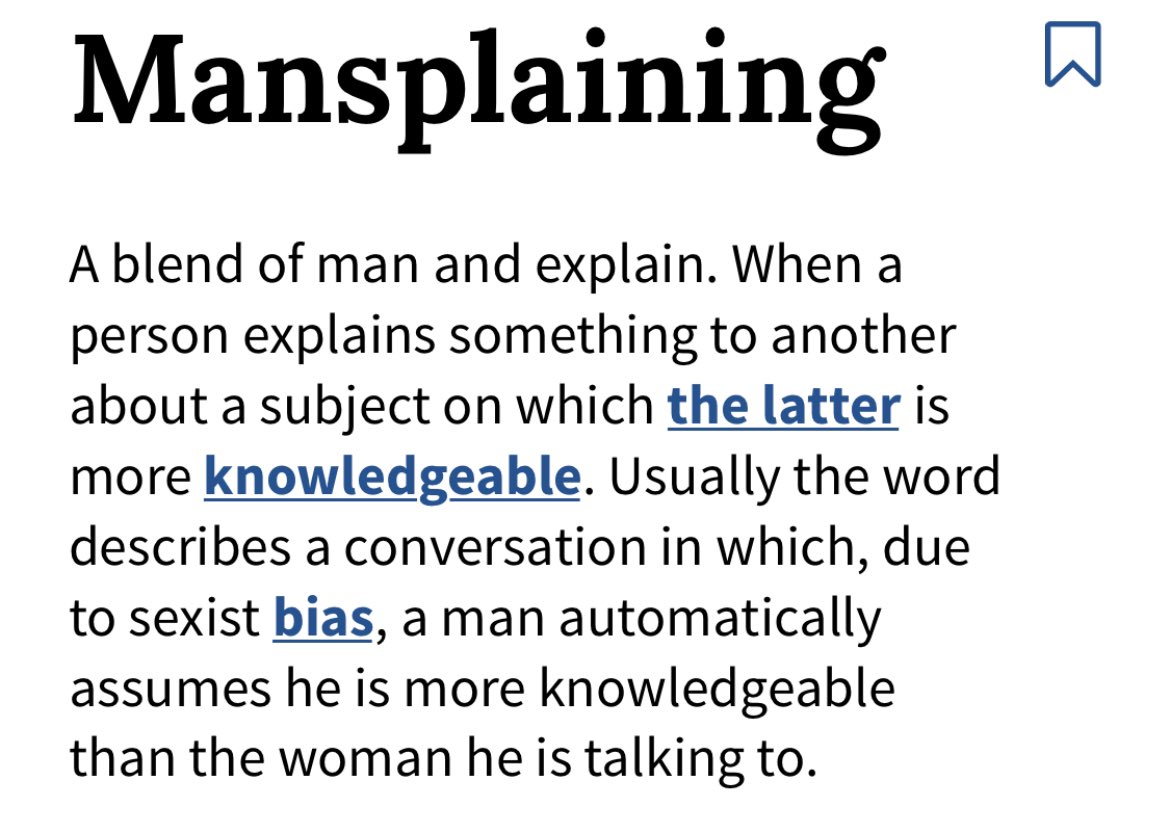 Chad4Mayor's tweet photo. Tammy Robert calls out an expert for “mansplaining” something to her.

He’s a professor in emergency medicine in Saskatchewan. He clearly knows more on the subject of emergency inter-facility transfers than most people in the province do.

That’s not mansplaining. https://t.co/HoIs8K5UAN