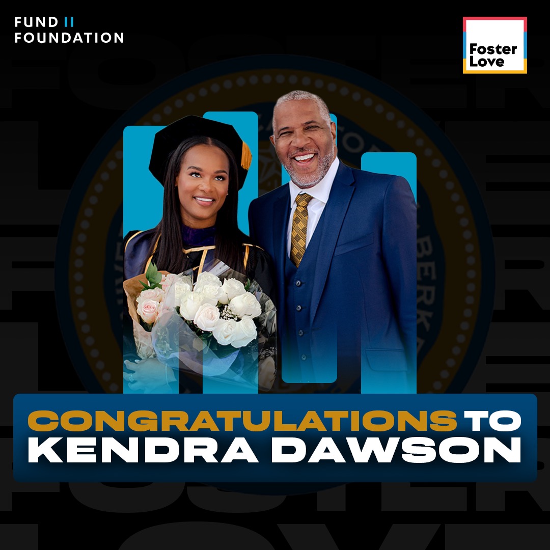 Congratulations to Kendra Lawson, a former Fund II grantee, for graduating from Law School at <a href="/UCBerkeley/">UC Berkeley</a>.  This is only the beginning of an abundant and powerful journey! Let's Celebrate. 🎉 <a href="/FosterLove/">Foster Love</a>