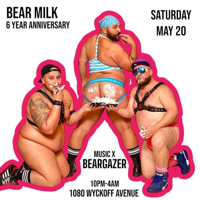 So excited to be celebrating 6 years of this amazing sexy and iconic party. When we started this there