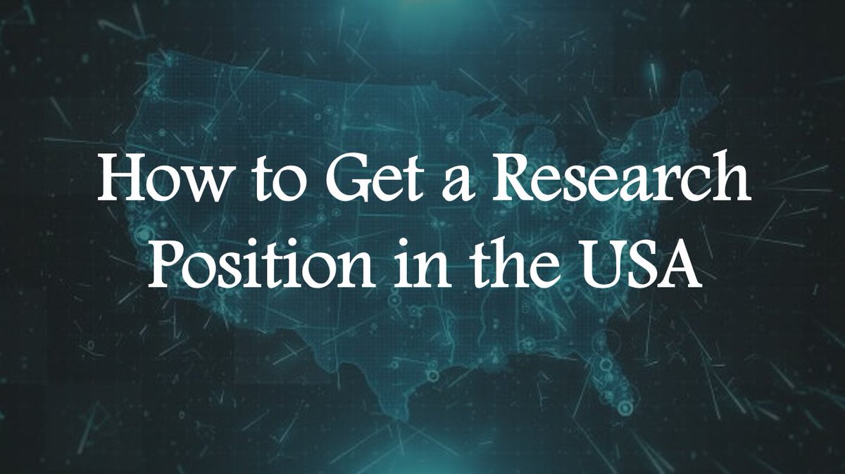 (1/20) Many ask me how to get a research position in the US, so I wanted to post a thread to share the knowledge and help my colleagues! This🧵 will be dedicated to the methodology, including tips & tricks to secure a research position! #Research #MedTwitter #IMGs #MedEd