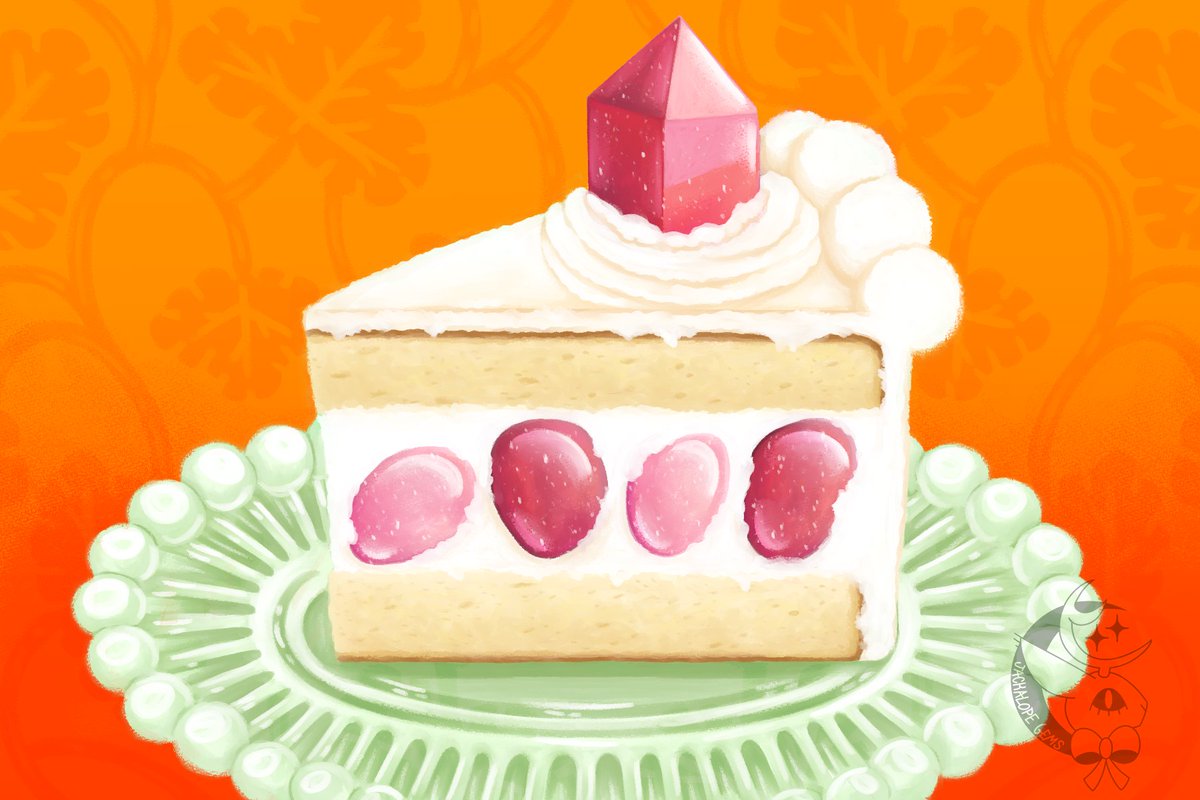 Strawberry Quartzcake! Original art