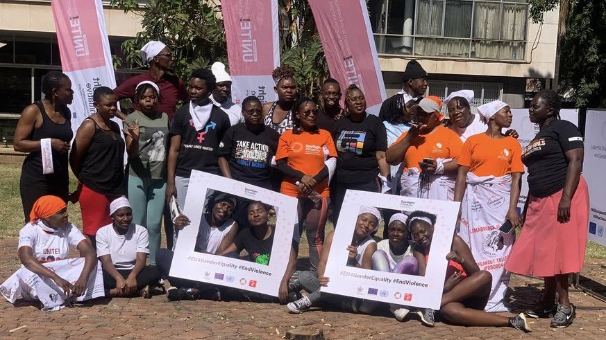Ending GBV is our collective responsibility; let us each play our part to enable Zimbabwe attain SDG5 - promotion of GE, SDG 3 good health and well-being; and SDG 16 peaceful and inclusive communities #EGBVnow <a href="/unwomenzw/">UN Women Zimbabwe</a> <a href="/mwacsmed/">Ministry of Women Affairs_Zw</a> <a href="/ShamwariyeMwana/">Shamwari Yemwanasikana</a> <a href="/euinzim/">EU Delegation to Zimbabwe 🇪🇺</a> <a href="/MushunjeMildred/">Dr. Mildred Nyaungwa-Mushunje, PhD</a>