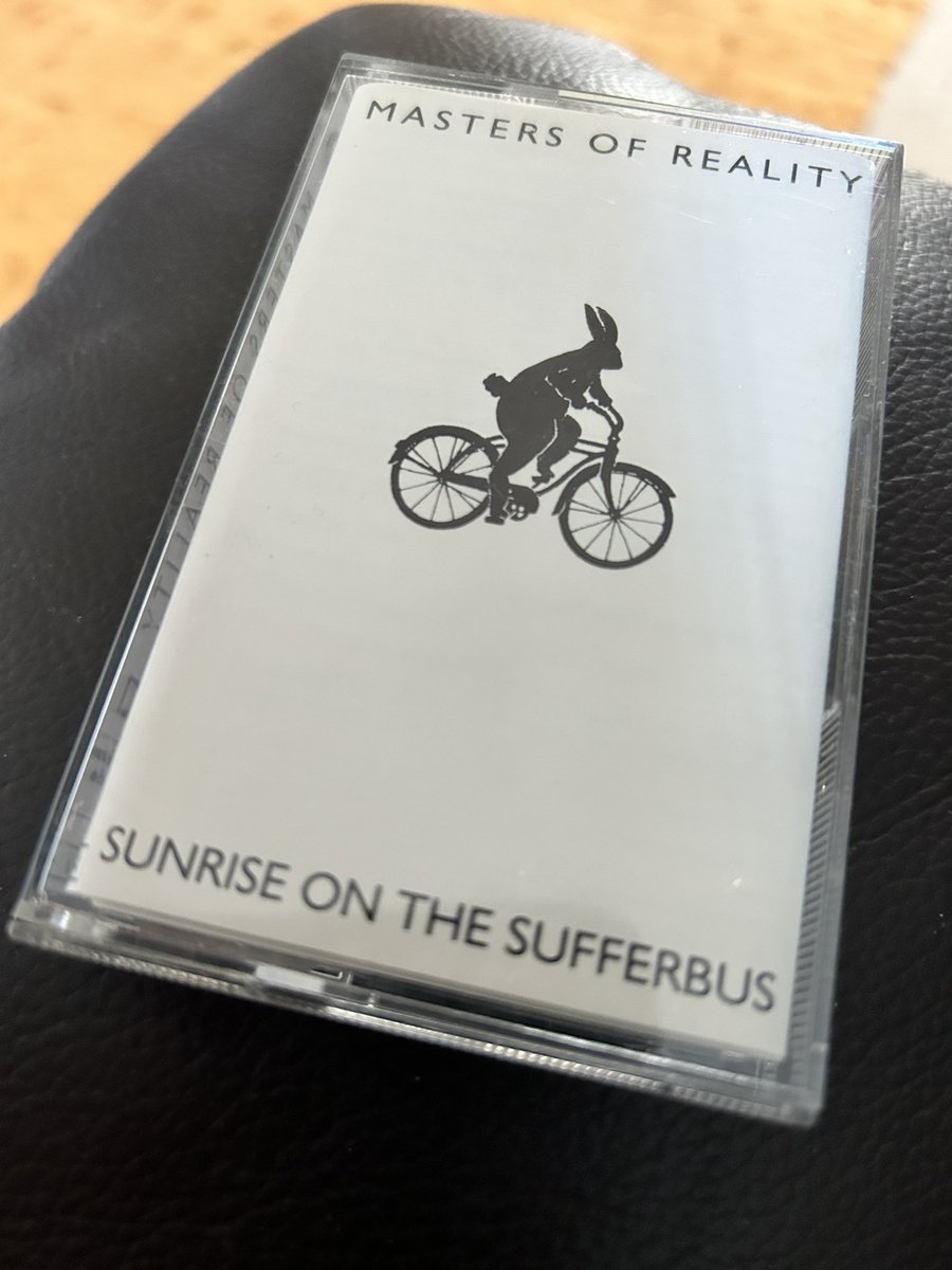 Another #FediverseMusic recommendation - this time by @Great_Albums@mstdn.social - managed to get it for a great price on cassette. 
#MastersOfReality