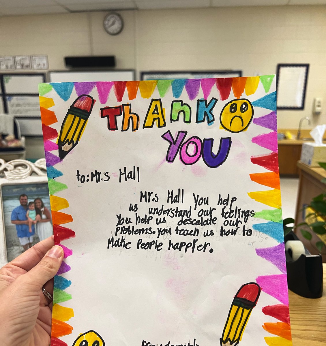 Thankful we are tasked with “making people happier” each day! 😃 <a href="/gilbert_elem/">Gilbert Elementary School</a>