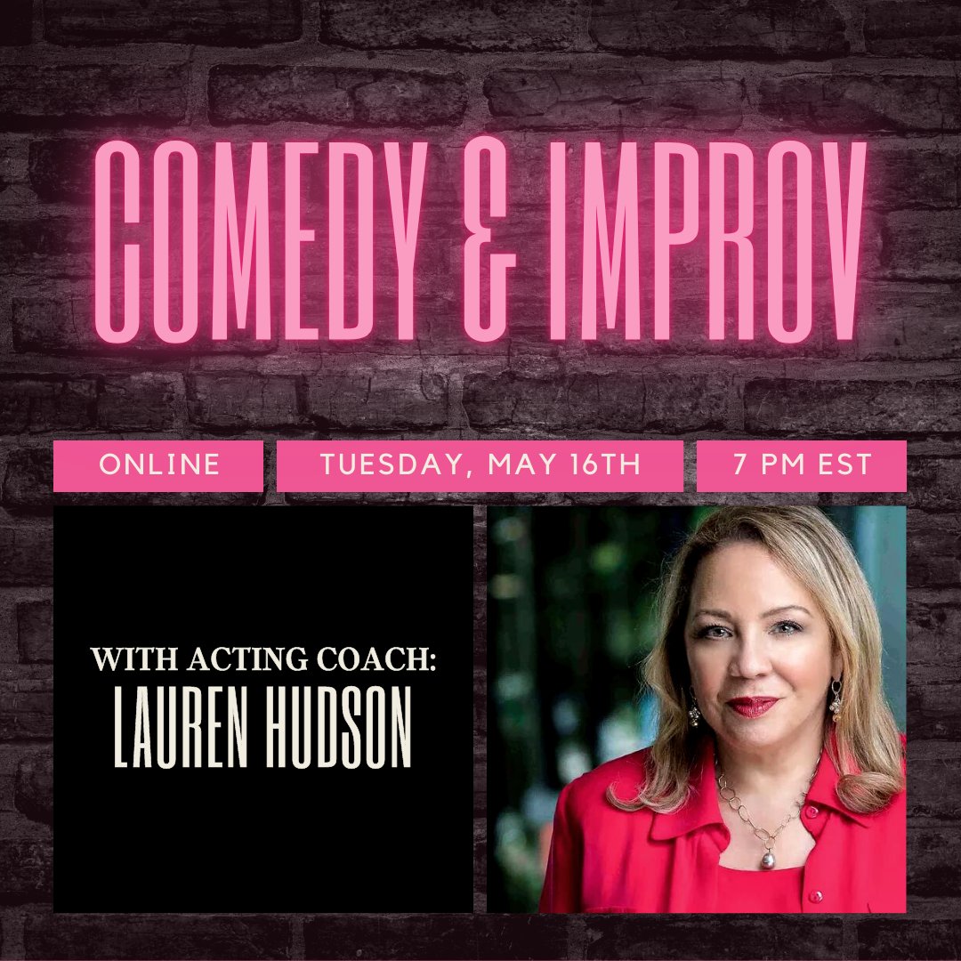 Nine9dotCOM's tweet photo. Interested in learning about Improv, Auditions, or Script Memorization? Then join us in this week's virtual workshops!
•
•
•
#nine9workshops #nine9workshop #actingworkshop #actorclass https://t.co/7tgUPdqCbh