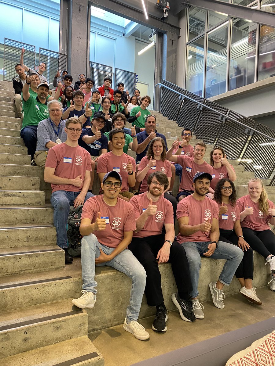_merriescott's tweet photo. Archbishop Carroll High School in Wash DC, Springside Chestnut Hill Academy and Carver High School both in Phila competed in the inaugural Aerospace Robotic Competition supported by the #AIAA Greater Phila Section. https://t.co/Hfya7MU049