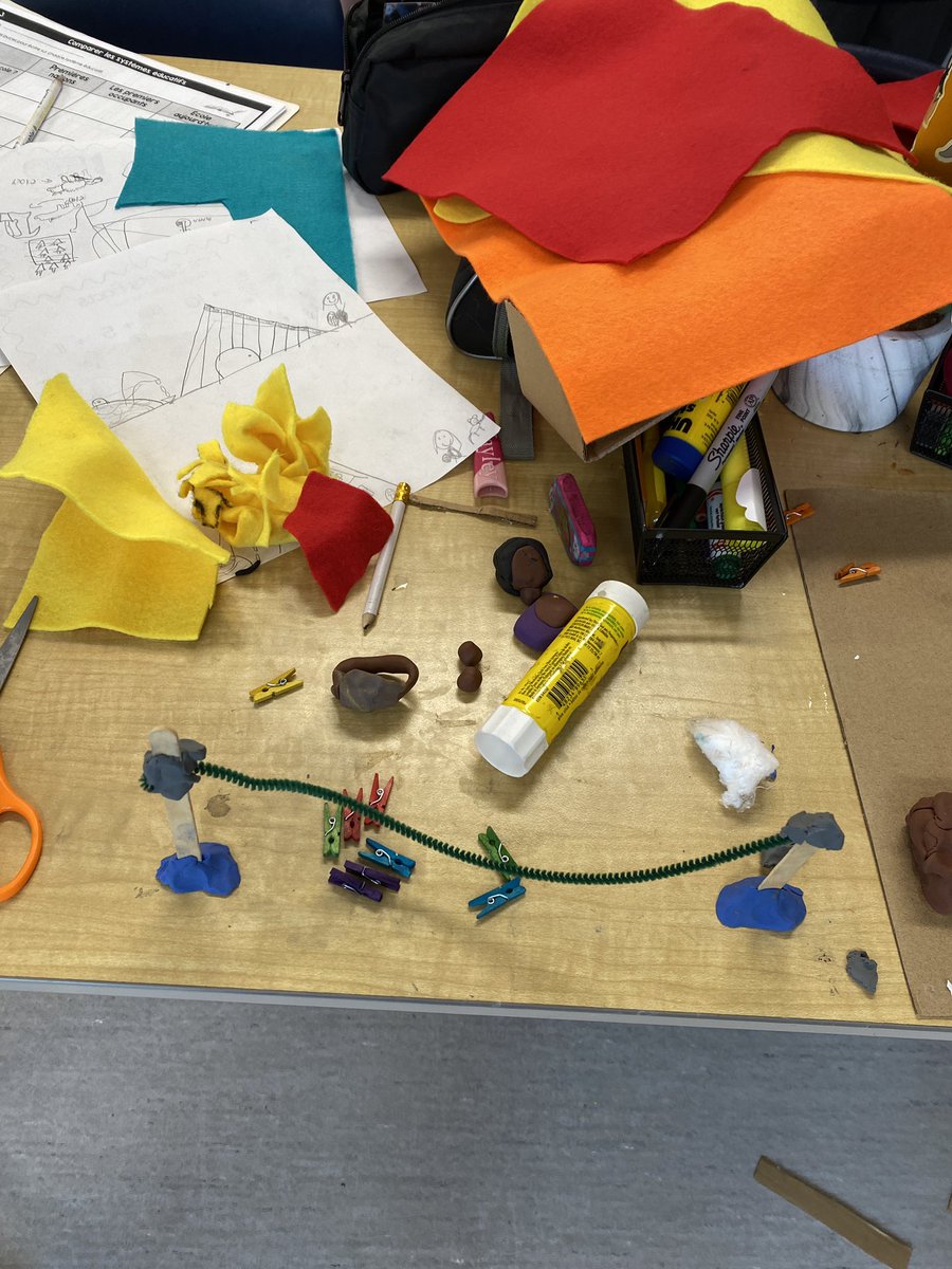 mlle_fsl's tweet photo. 🚧 Construction in progress 🚧
Soc. St. projects have begun! Gr 3s are constructing the life of a 1st colonist &amp; for Gr 4s, Medieval Times. Both will show food, water sources, clothing, transportation, housing, and a challenge faced by the people at that time. Stay tuned! #French https://t.co/p7jg7q1fXA