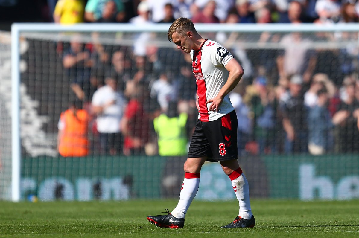 FabrizioRomano's tweet photo. Southampton have been relegated from the Premier League after an 11-year spell in the top flight. ⚪️🔴 #SaintsFC https://t.co/QBhPzNBpSO