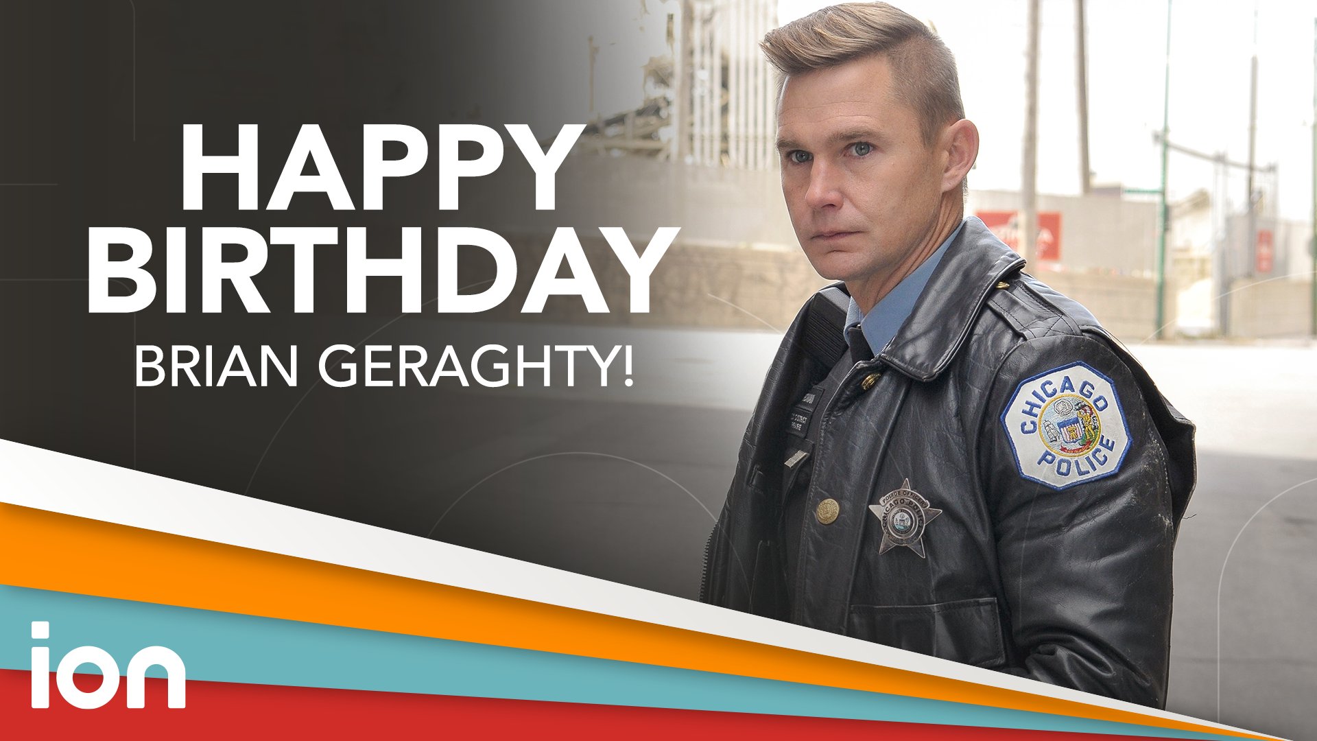 Happy Birthday to one of our         officers, Brian Geraghty! 
