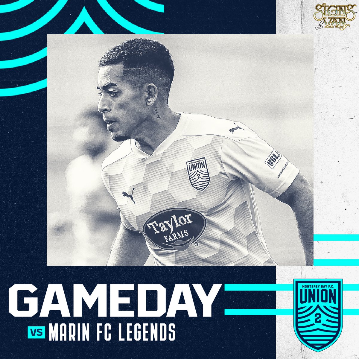 MontereyBayFC2's tweet photo. 🫡2️⃣ It's 𝐆𝐀𝐌𝐄 𝐃𝐀𝐘‼️ #DaleDos
🆚 @Marin_FC
⌚️ 4pm PT
🎟️ https://t.co/mxuCCVjCJK ($5 General Admission)
📍 Rabobank Stadium
#MBvMFC | #Path2Pro
𝘱𝘳𝘦𝘴𝘦𝘯𝘵𝘦𝘥 𝘣𝘺 𝘚𝘪𝘨𝘯𝘴 𝘣𝘺 𝘝𝘢𝘯 https://t.co/vkRPSI9LYG