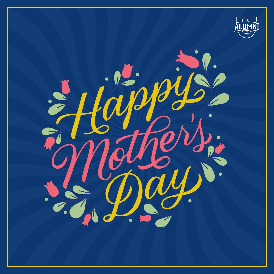 isklalumni's tweet image. Wishing all moms in the ISKL Alumni community a happy Mother's Day! We truly value your endless support, love, and guidance, and we hope you take the time to relax and enjoy the day being celebrated because you truly deserve it!

#ISKLAlumni #MothersDay