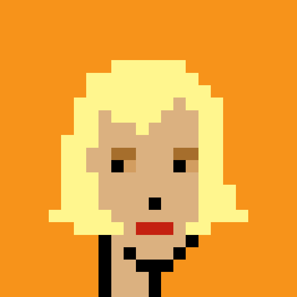 buythedipnhodl_'s tweet photo. Meet my bitch, she a pretty blonde thing. #Btcpunk #BTC #BRC20 https://t.co/Z8n4vcTeY5