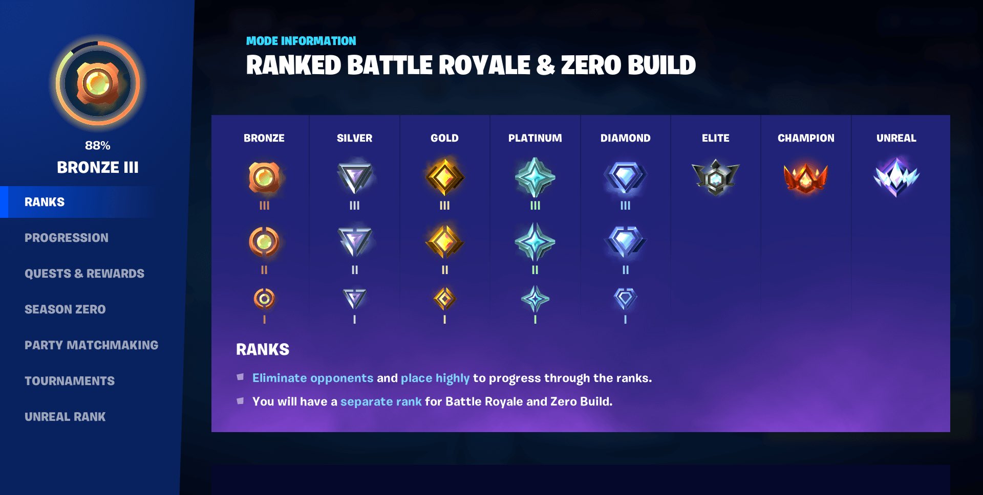 SypherPK on X: “The official ranks coming to Fortnite. Once you 