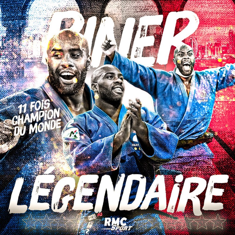 RMCsport's tweet photo. ⭐⭐⭐⭐⭐⭐⭐⭐⭐⭐⭐ 🇫🇷 MONUMENTAL !

🏆 TEDDY RINER EST CHAMPION DU MONDE, POUR LA 11E FOIS DE SON HISTOIRE ! Légendaire 🤯