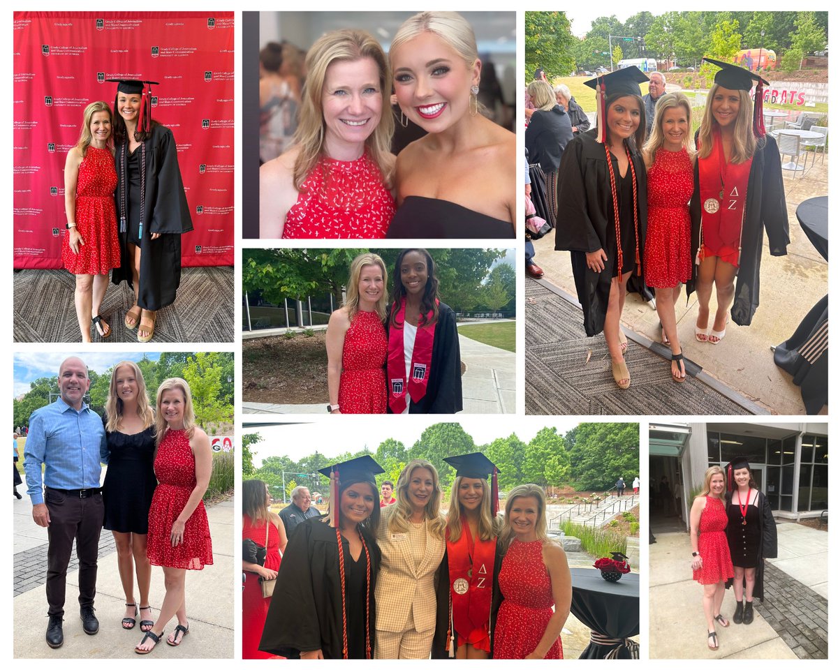 What a wonderful day celebrating @ugagrady graduates &amp; meeting their families. I love that the conversations about journalism, careers and life continue long after the class ends. I can't wait to keep in touch with my fellow <a href="/universityofga/">UGA</a> alums and see their career success!