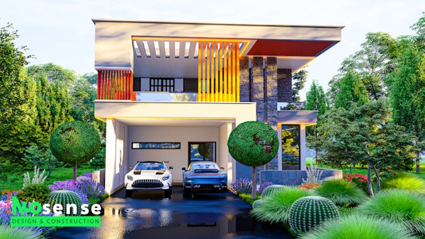 ikosense's tweet photo. Thrilled to share our latest 5 bedroom maisonette design that fits perfectly on a 33ft by 60ft plot. Our client is excited with the outcome! When it comes to foundation construction, use Quality Materials  #AffordableHousing #HomeDesigns #DreamHome #ConstructionTips #HappyClient https://t.co/9zACJVdJEP