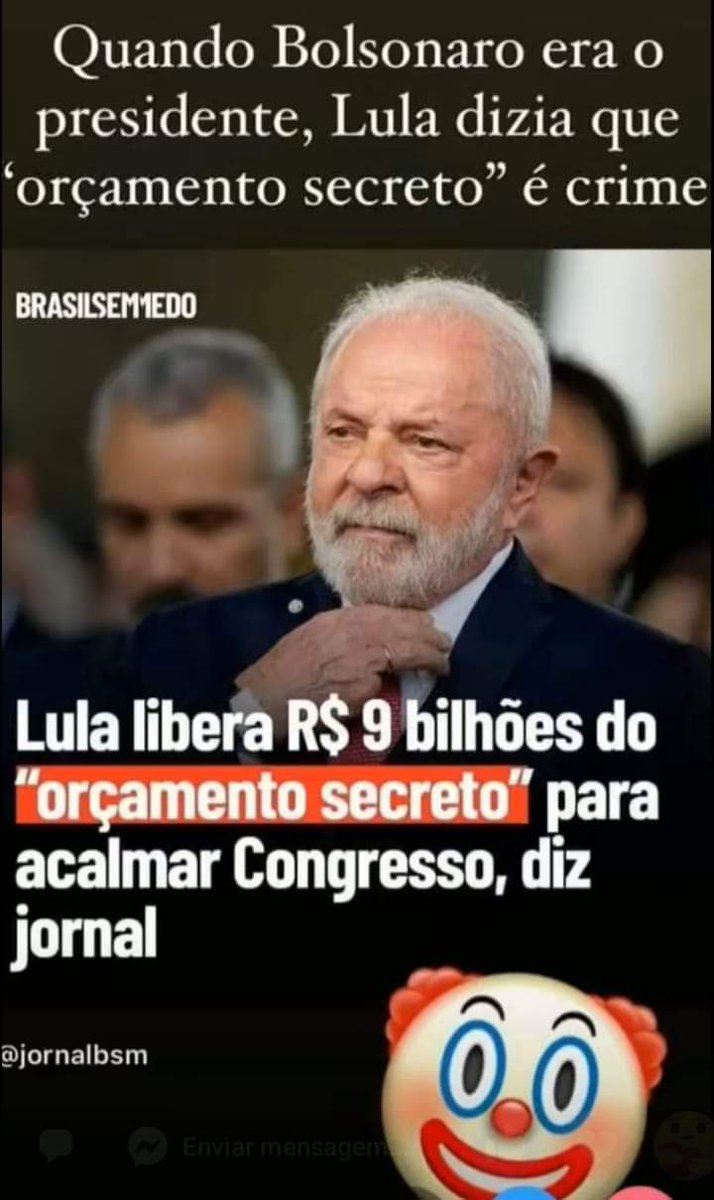BasilioFilho2's tweet photo. @LulaOficial Retorno das manobras políticas https://t.co/pZXRDAnDDV