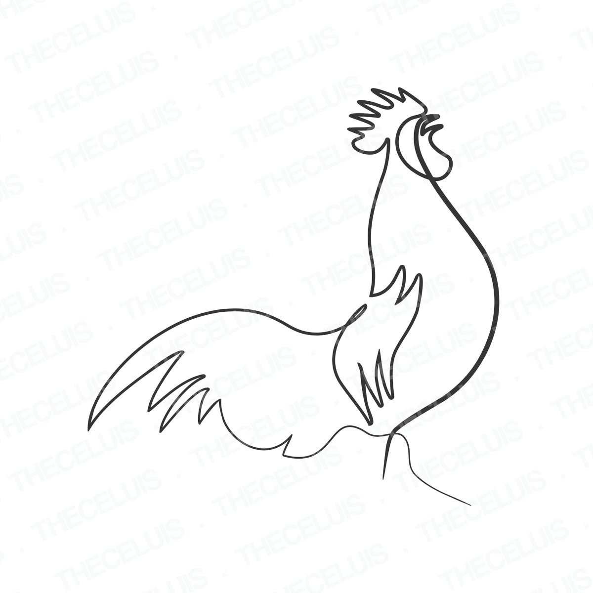 TheCeluis's tweet image. Rooster Printable Wall Art, Single Line Drawing Art Prints, Co by theceluis etsy.me/42PmxU3 via @Etsy 
#dancelikeachickenday #continuouslineart #singlelineart #walldecor #wallart