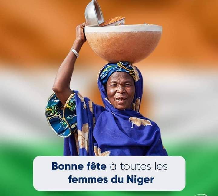 MINISTRE_MHA's tweet photo. #Niger🇳🇪 
#journee_nationale_de_la_femme
A l'occasion de la célébration de cette journée historique . Je souhaite une très bonne fête à toutes les femmes Nigériennes 🇳🇪, Une pensée particulière aux femmes rurales et les femmes des FDS tombés sur le champs d'honneur. https://t.co/93wTfl3C92