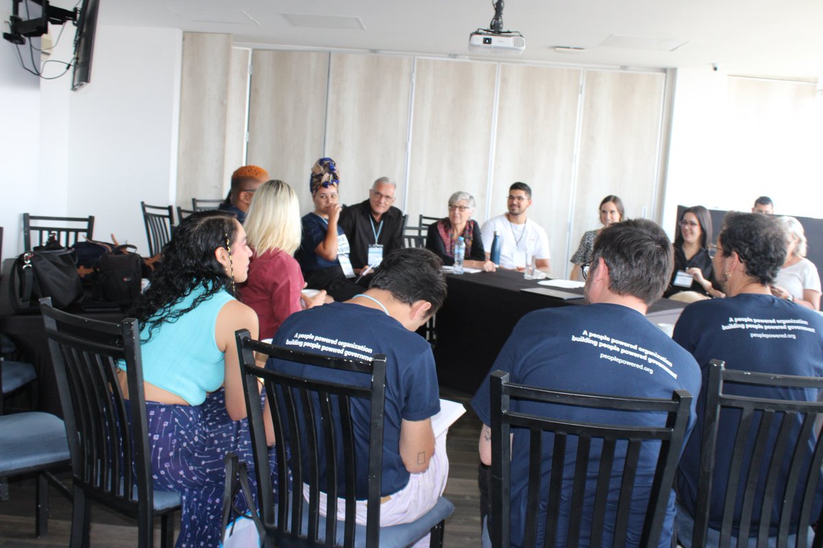 sherrienjeri_'s tweet photo. Round table discussion on Regional Hubs Participatory Democracy.
'A messy Participatory process is representative Democracy at it's Best.' 
#RegionalHubs #LocalHubs
#Peoplepowered2023 
#inclusivedemocracy
@PetreskiBlagica @ollinorg  @oidpoidp @anthonyzach @PeoplePowrd https://t.co/iaXg4dKQn6