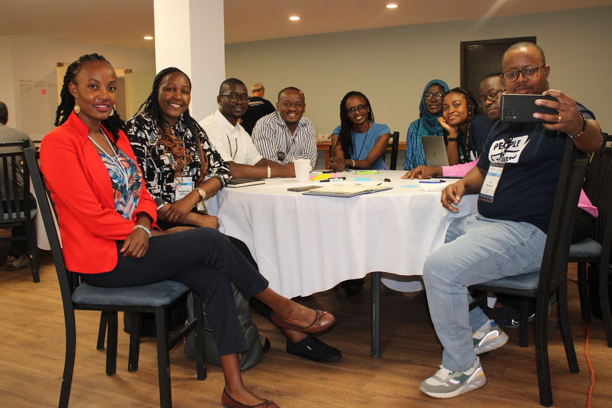 sherrienjeri_'s tweet photo. Round table discussion on Regional Hubs Participatory Democracy.
'A messy Participatory process is representative Democracy at it's Best.' 
#RegionalHubs #LocalHubs
#Peoplepowered2023 
#inclusivedemocracy
@PetreskiBlagica @ollinorg  @oidpoidp @anthonyzach @PeoplePowrd https://t.co/iaXg4dKQn6