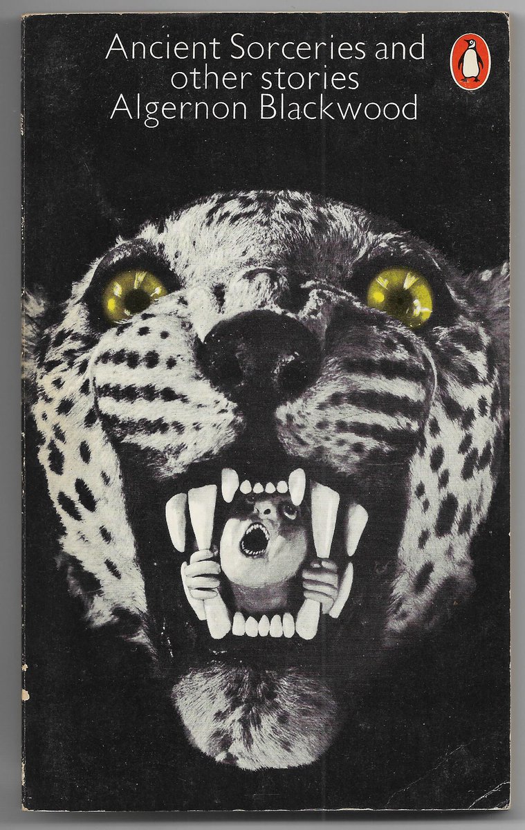 cmacfin's tweet photo. Excited to add this book to my #eBayStore: Ancient Sorceries and Other Stories by #AlgernonBlackwood. 1968 1st #Penguin #vintagepaperback. Cover design by #InkStudios.  #PenguinBooks #SoftcoverWraps #LiteratureFiction #Horror #PaperbackOriginal https://t.co/n78psXwai2 https://t.co/qNJVPk6kll