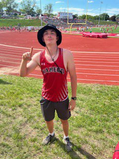 NCKL men’s Javelin Champ Colin Donahue. 162-10. <a href="/WHSAthleticsOf1/">WHS Athletics (Official)</a> <a href="/MERCsports/">The Mercury Sports</a> <a href="/sportsinkansas/">Sports in Kansas</a> <a href="/BrentKSHSAA/">Brent Maycock</a>