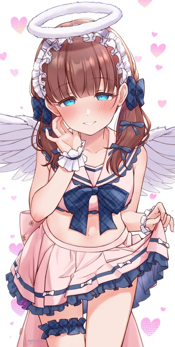 前あげたラフにRTありがとうございましたー!こちらが完成版になります!まゆちゃん顔が良すぎてSSRイラスト見た瞬間恋に落ちました(n回目)