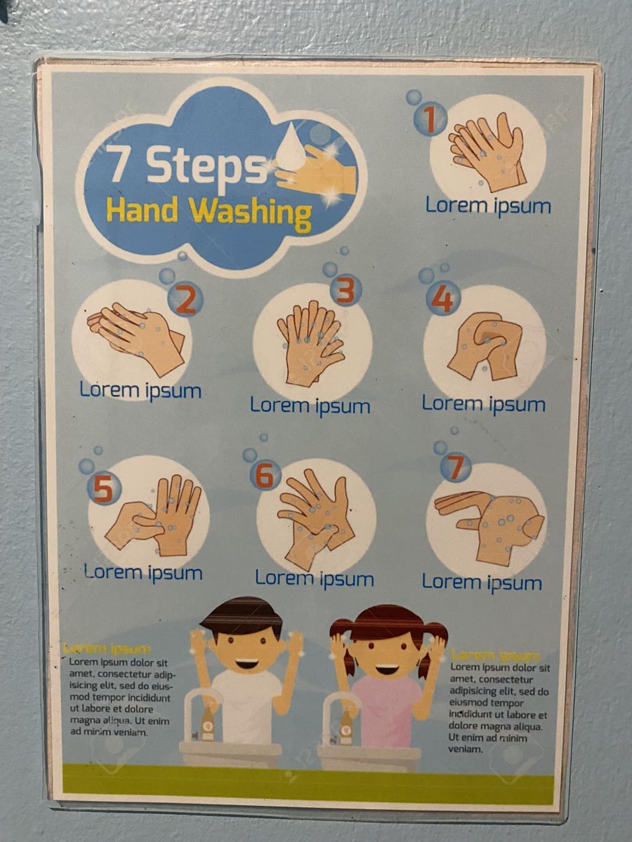 jabis's tweet photo. Don't forget to Lorem ipsum your hands! https://t.co/kva6aNOF5F
