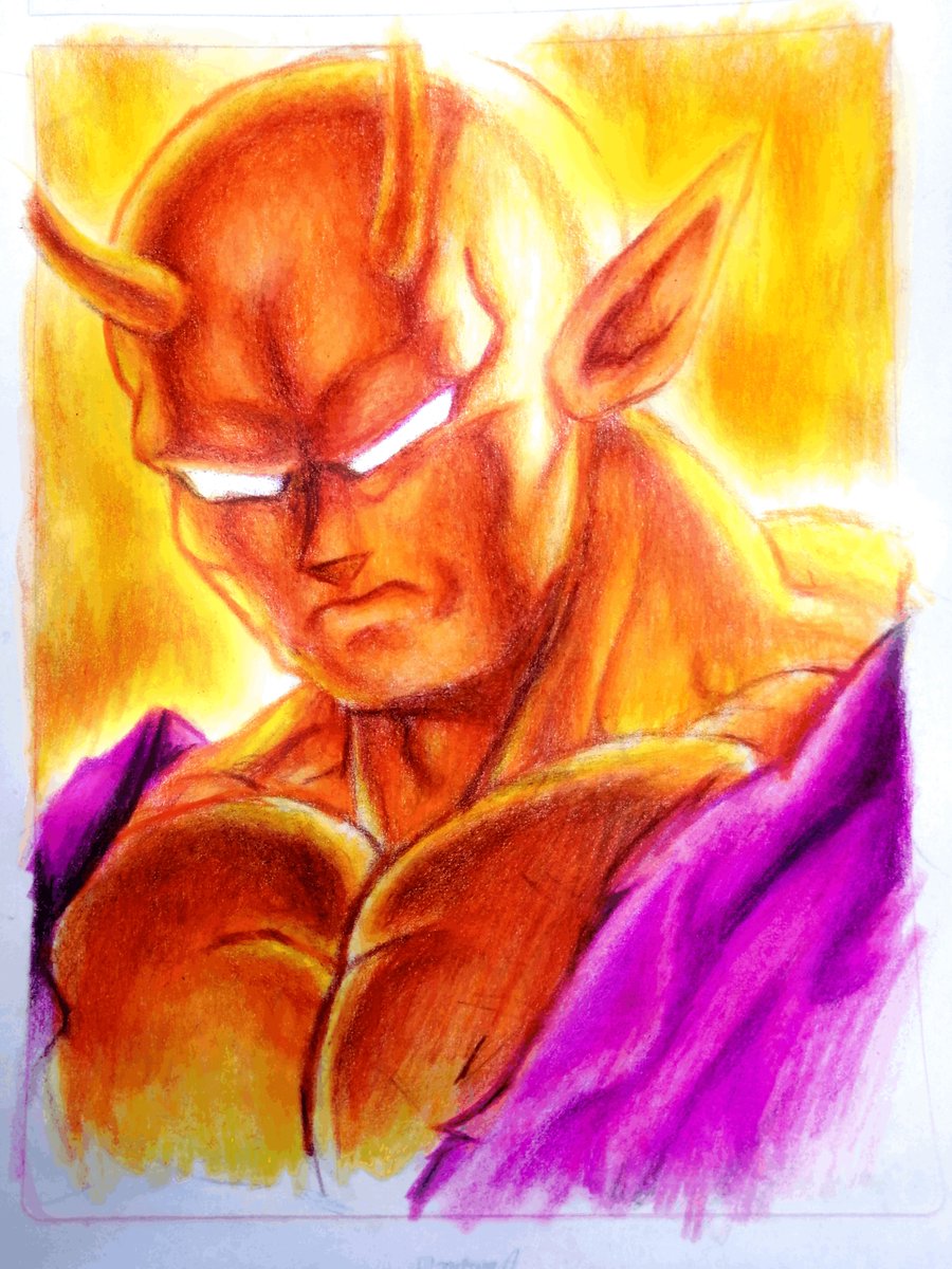 GaddielLike's tweet photo. Orange picoro es una de las transformaciones mas geniales y imponentes en mi opinión, y hace rato que le quería hacer un fanart 
#DragonBallSuper #animedrawing #fanart https://t.co/3pb4YwL8R1