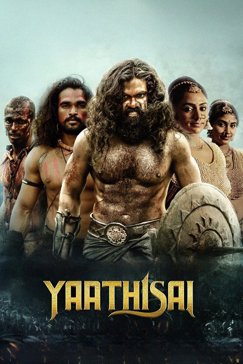 #Yaathisai 

Disappointing to say the least 😞 

The filmmaker appears to be greatly influenced by the viking series. It feels like a bad mashup of Apocalypto, Northman, and other Norse films. 

Showing a muscular physique, shouting frantically, and a lot of blood does not