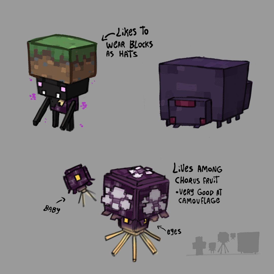 Ender Mobs Minecraft Collection