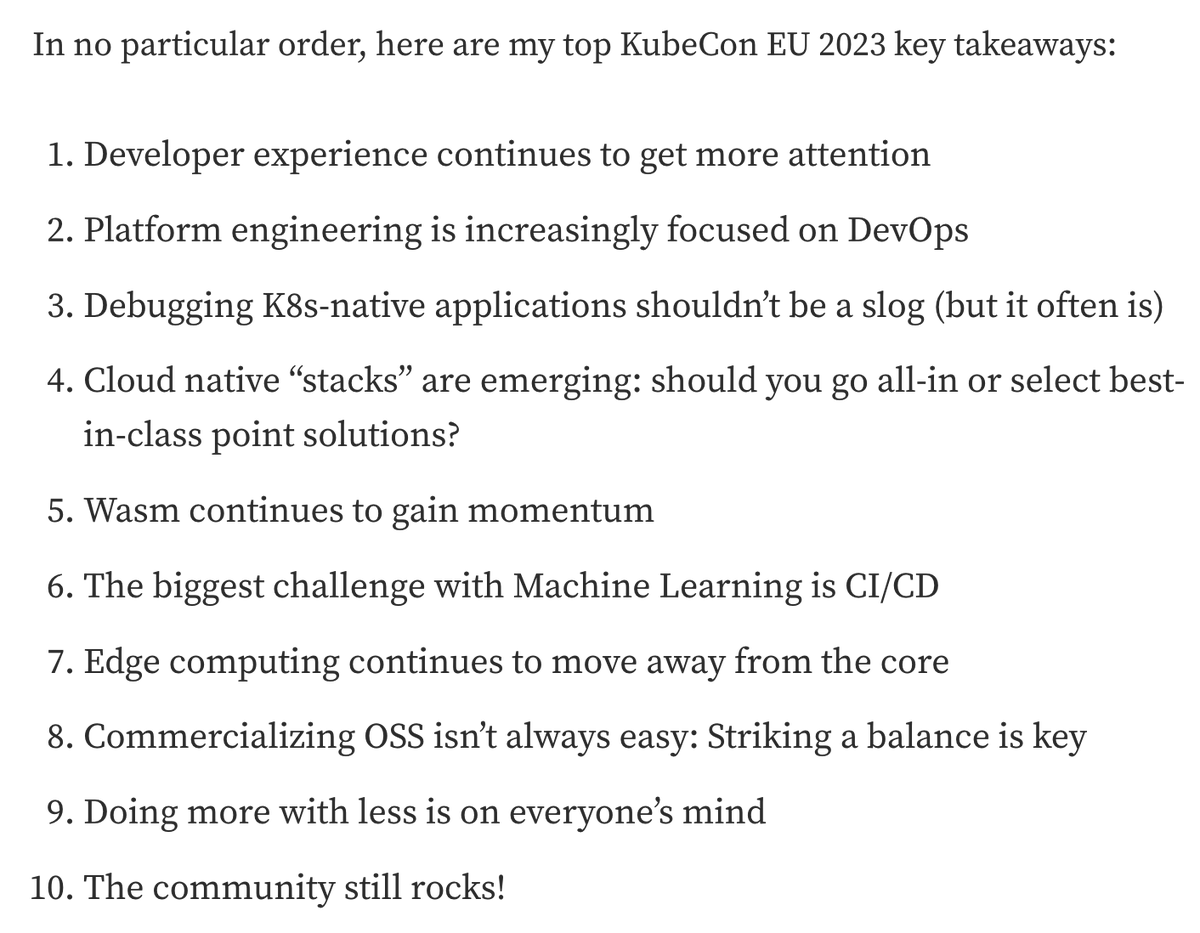 Did you miss #KubeConEU?
Here is  a terrific summary from @danielbryantuk 
blog.getambassador.io/kubecon-eu-clo…