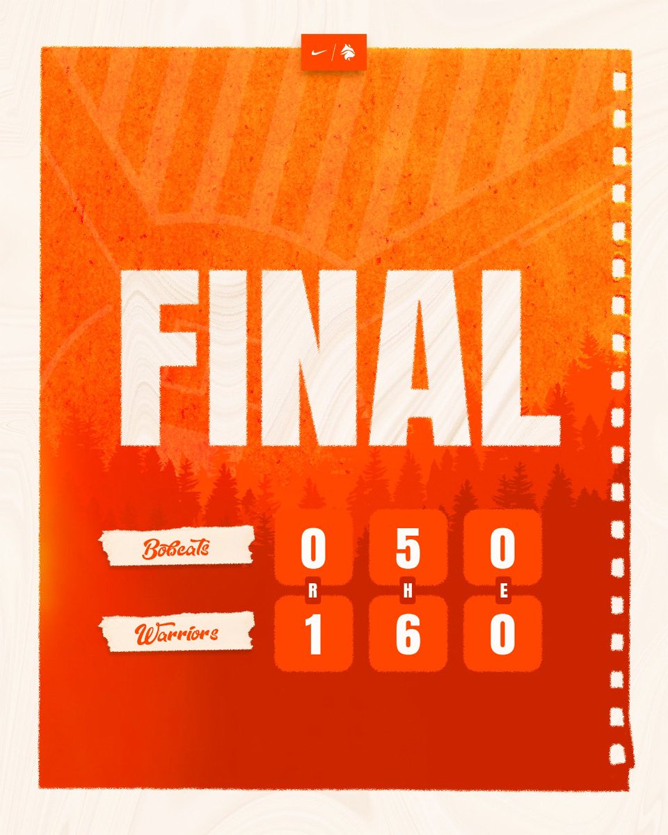 WVWCSoftball's tweet photo. Final.

Bobcats remarkable season comes to an end with 1-0 loss to East Stroudsburg. https://t.co/RHsHO0TieV