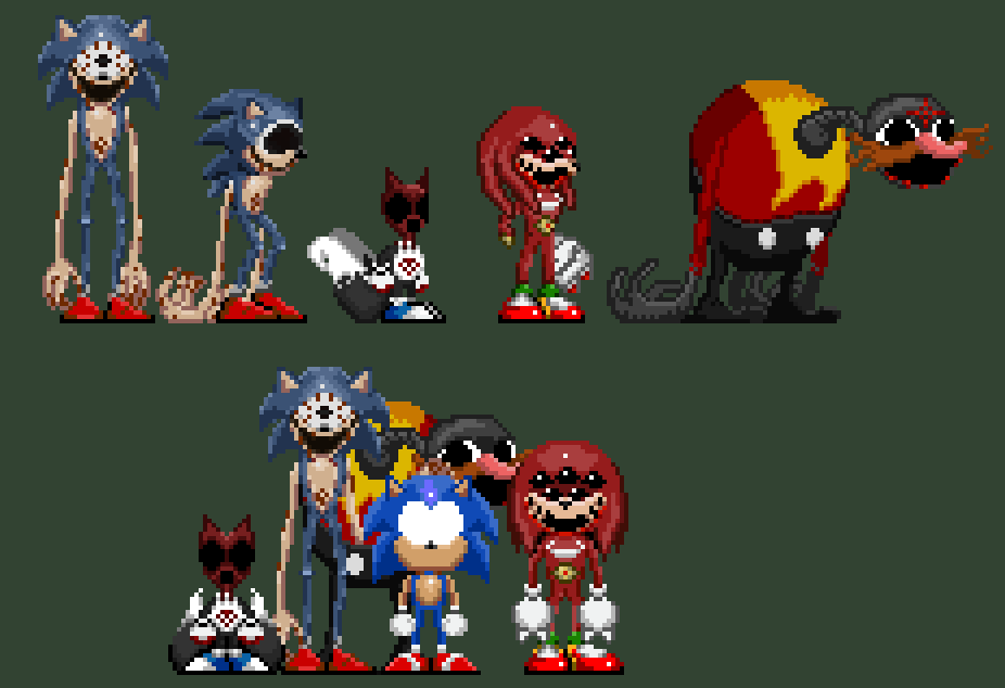 AudioReam on X: I did a Sonic 1 Version of one of Sonic's Sprites from  Sonic Chaos.  / X