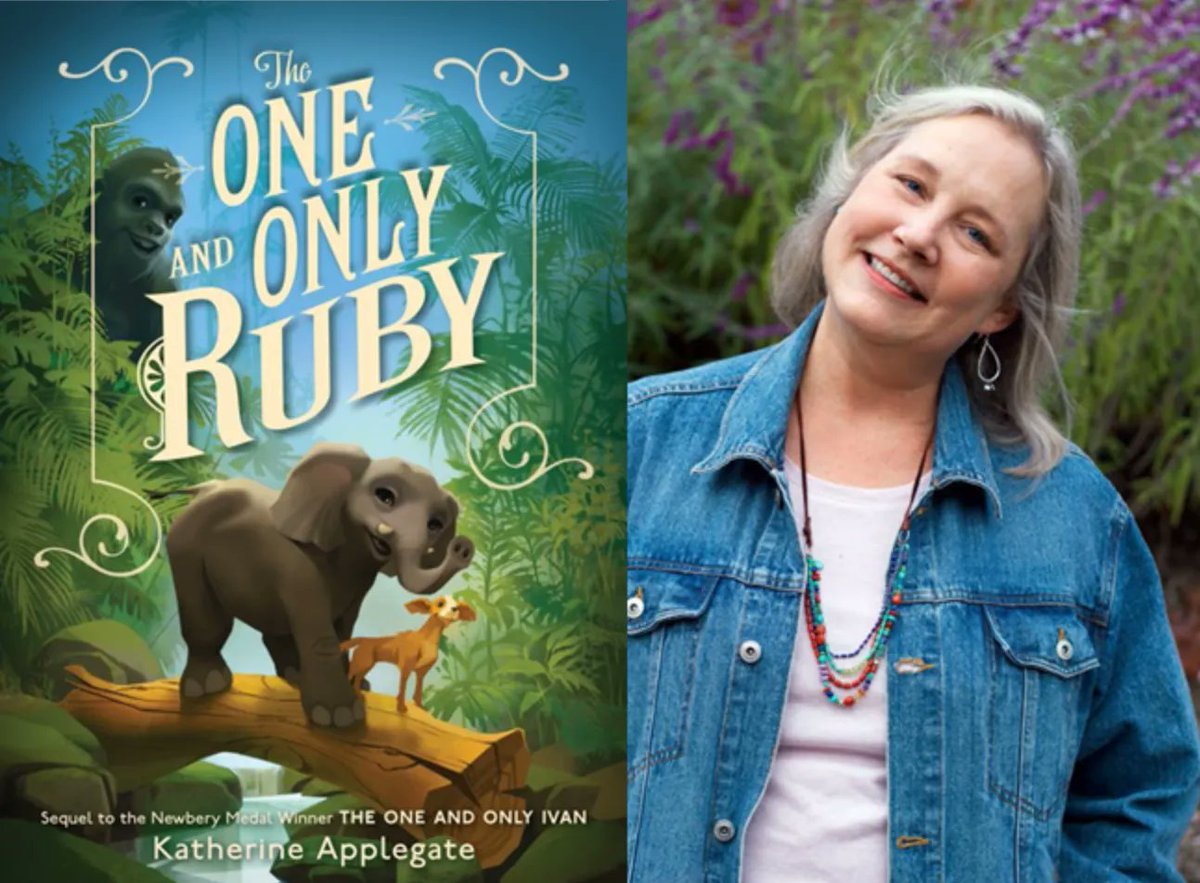 I'm really looking forward to my event with <a href="/ChildrensBW_LA/">Children's Book World</a> in #LosAngeles on May 20. They've been my "home base" bookstore for a few years, and I can't wait to share THE ONE AND ONLY RUBY with their incredible community of #mglit readers.

Details here: childrensbookworld.com/event/katherin…