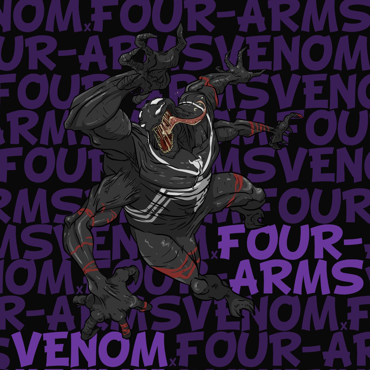 Love venomizing iconic characters! 🤩