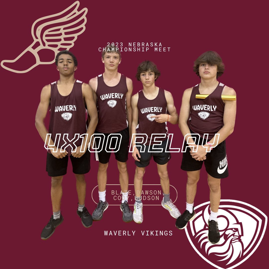 coach_pearse's tweet photo. The boys 4x100 runs a 49.03 and places 15th at state! Nice season fellas! https://t.co/kaSxljNyIz