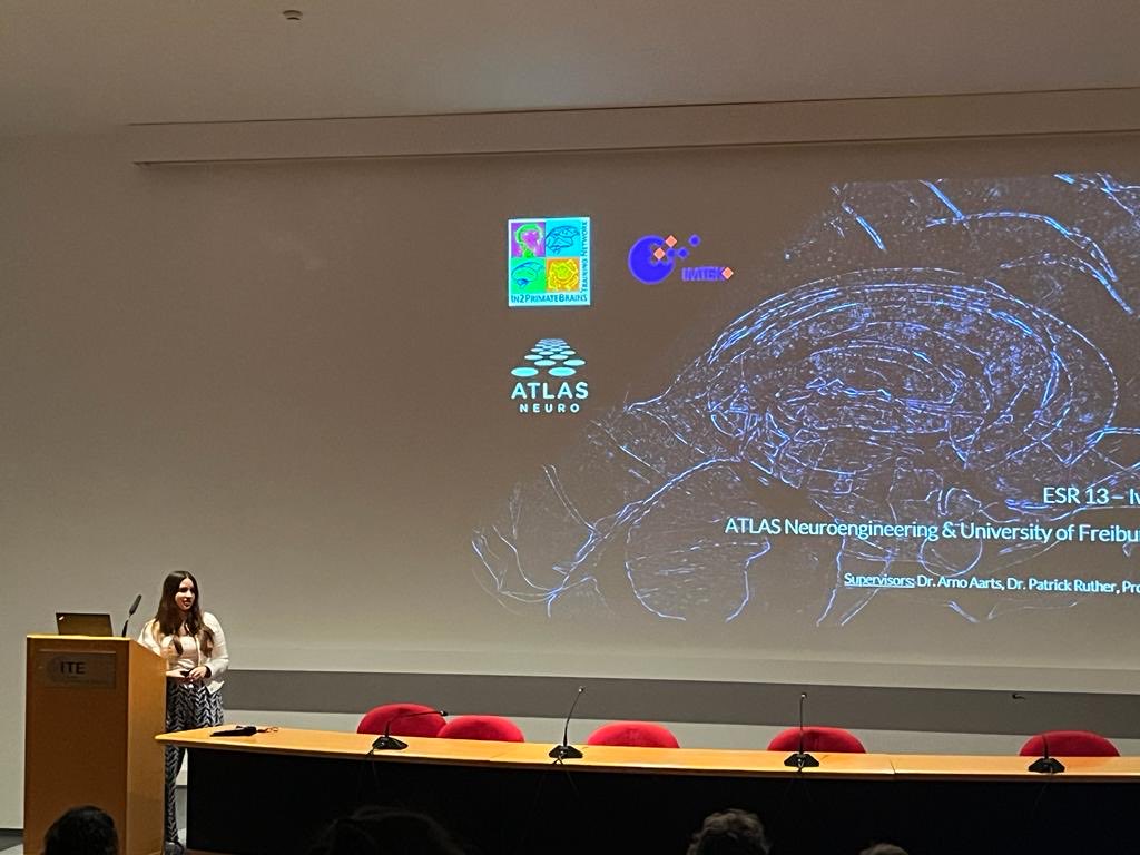 This week started with the presentation of the work of one of our PhD students at the TW2 of ⁦<a href="/In2Brains/">In2PrimateBrains</a>⁩ ⁦<a href="/ivania_trepo/">Ivânia Trêpo 🌸</a>⁩  😁👏                                 #ATLASneuro