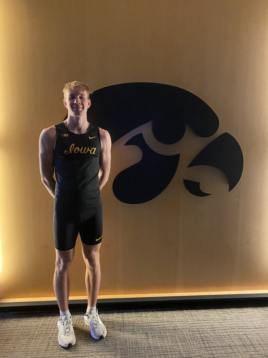 Grateful to announce my commitment to Iowa! Thanks to everyone that has helped me get to this point. It’s been a dream of mine to compete at the high levels so thank you <a href="/IowaXC_TF/">Iowa Track & Field/Cross Country</a> for the opportunity! 🐤