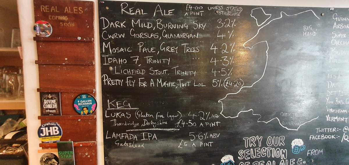 Brews from <a href="/burningskybeer/">burningskybeer</a> for #Camra #Mildmonth , <a href="/GlamBrewingCo/">Glamorgan Brewing Co</a> <a href="/greytreesbrewer/">Grey Trees Ind Craft Brewers</a> <a href="/BragdyTwtLol/">Bʀᴀɢᴅʏ Tᴡᴛ Lᴏʟ - Tʀᴇғғᴏʀᴇsᴛ</a> <a href="/TRiNiTYBrewing/">Trinity Brewing Co.</a>