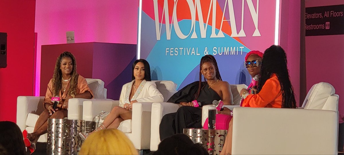 Listening to business 💎 being dropped at @SOAWFest panel hosted by @MisaHylton  #StrengthOfAWoman #SOAW2023