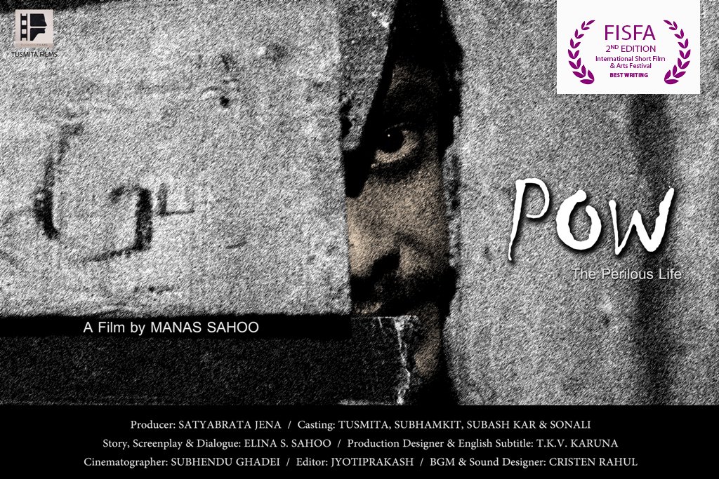 FISFAIndia's tweet photo. Congratulations  for winning the ‘Best Writing’ award to Maanas Saaho for Short  Film ‘POW’ in FISFA-2nd Edition. Have a great time ahead. 
https://t.co/cZHojBrYpt https://t.co/szWi9vn2eG