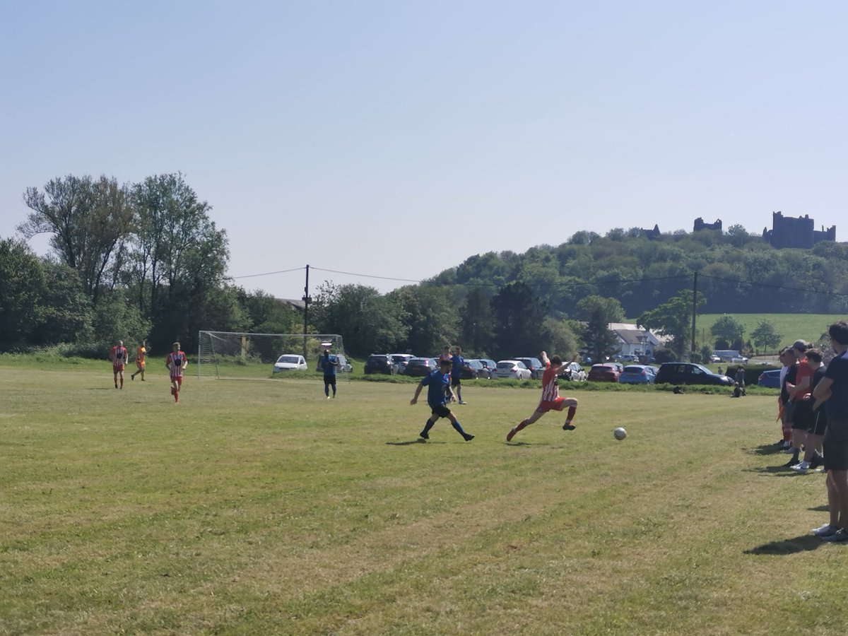 <a href="/Ferryside_afc/">Ferryside AFC</a> remain on course for the Carmarthenshire League Div 2 title after a 0-3 win today across the water at Llansteffan