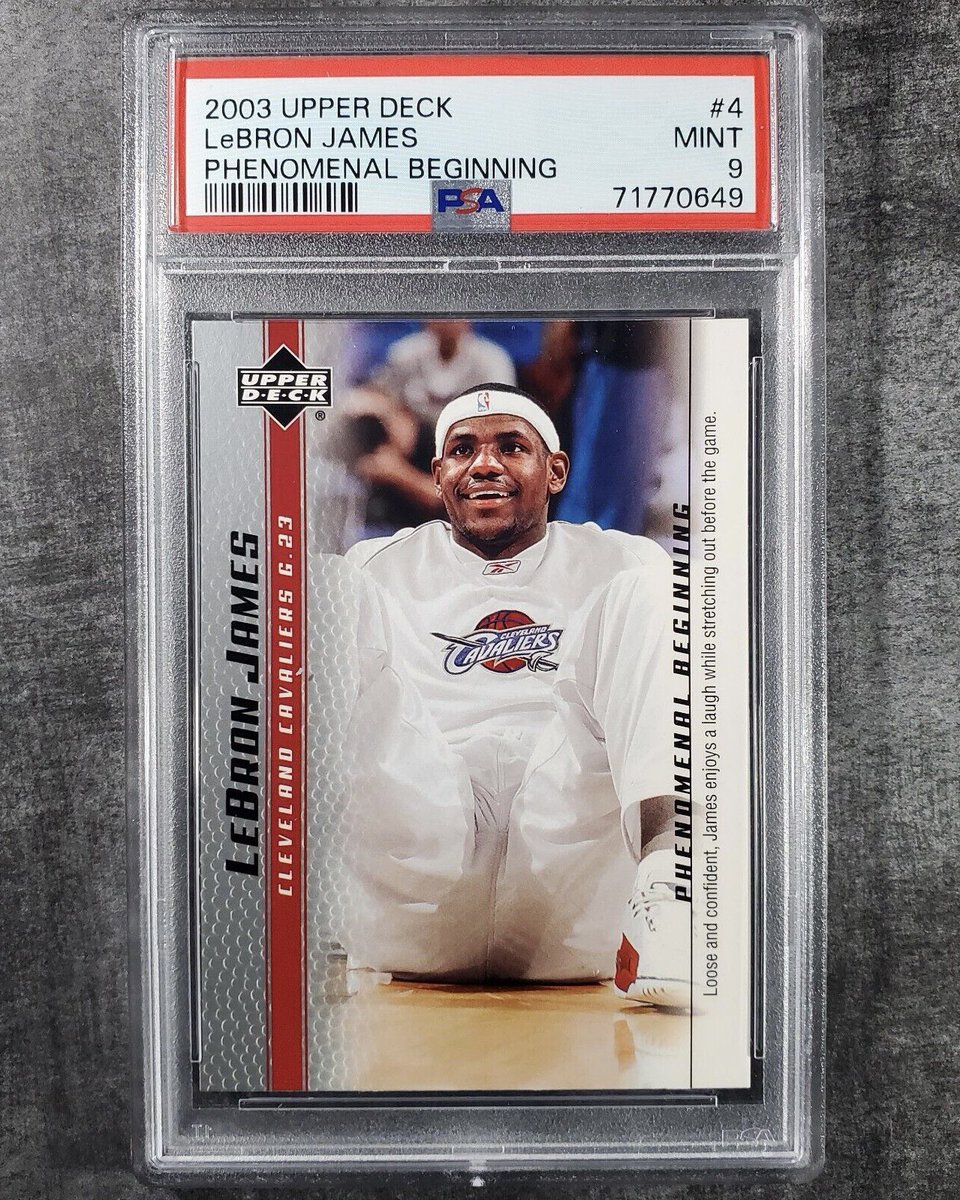 🏀 FREE LEBRON ROOKIE 🏀 

LeBron James is headed back to the Conference Finals, and to celebrate I’m giving away a FREE LeBron rookie card!

TO ENTER:
Just like this tweet &amp; follow me!

That’s all…good luck! 🍀